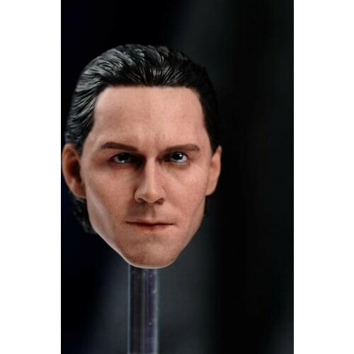 1/6 Scale Loki Odinson God of Evil Head Sculpt Model Carved Fit 12'' TBLeague PH Action Figure Man Male Body