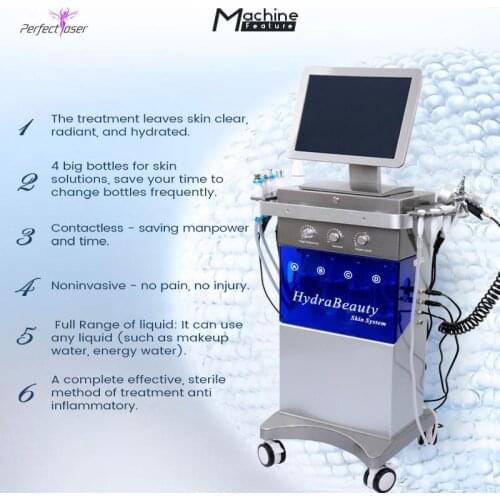 Hydro Facial Hydra Microdermabrasion Skin Suction Device Ultrasound Peeling Treatment BIO-Lifting Hydrofacial Care Dermabrasion