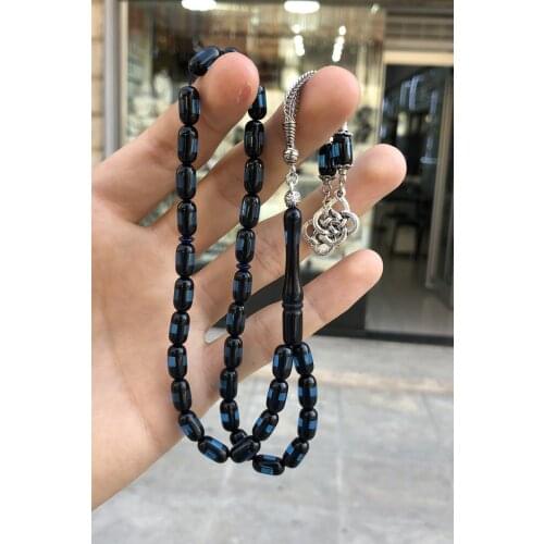 Islamic Tasbih Muslim Rosary Beads 33 Prayer Rosary For Men Bracelet For Men Accessory amber oltu amber stone Handmade Turkey