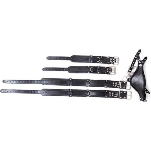 Leather Neck Restraint Slave Role Playing Stimulating Love Adult Product Lady Lock Men Adult Game Toy Novelty Love Game