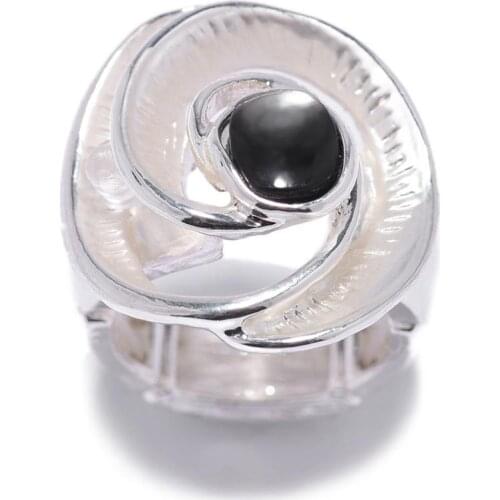 Fashion Summer Beach ring Enamel Adjustable Elastic Coral shell Rings Trendy Wedding party Summer Ring for Women Gift 2020