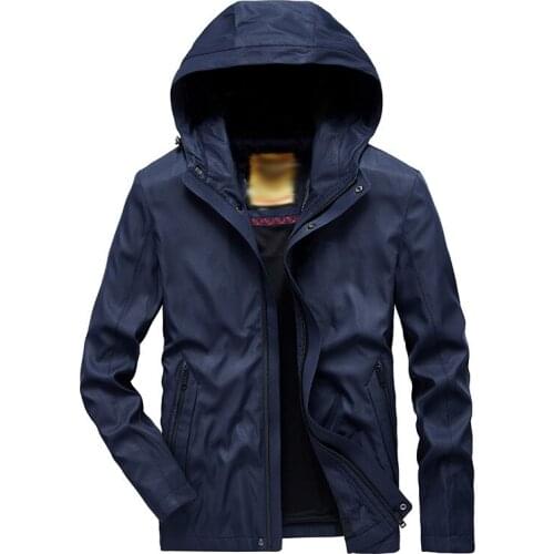 2021 Military Tactical Mens Jacket Fashion Autumn Tide Windbreaker Casual Hooded Sports Cargo Outdoors Bomber Jacket Streetwear