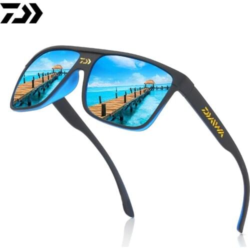 Daiwa Mens Polarized Fishing Sunglasses Sports Trend Colorful Film Riding Glasses Driving Sunglasses Fishing Glasses UV400