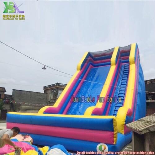 Largest play slide toy hot sale inflatable dry slide big slides for adult and kids