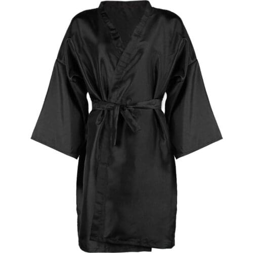 Black Hairdressing Cape Professional Hair-Cut Salon Barber Cloth Wrap Protect Gown Apron Waterproof Cutting Gown Hair Cloth Wrap