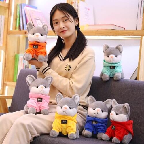 New years toys 2021Dressing cat animal crossing stuffed animal plush toy sweater cat Baby kawaii room decor Gift to girlfriend