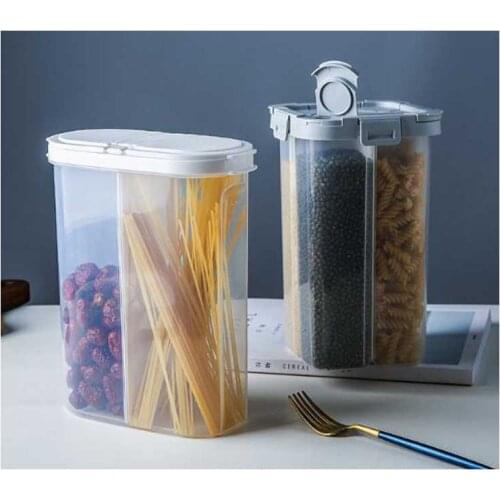 PE Storage Box Kitchen Storage Container Rice Storage Jar