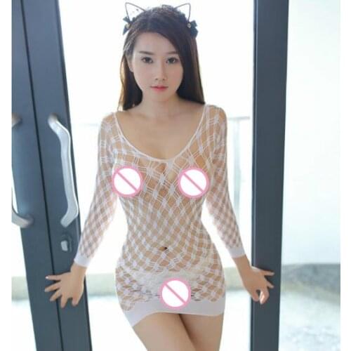 SHENGRENMEI Nightgowns Plus Size Sexy Lingerie Erotic Babydoll Underwear for Womens Nightdress Sexy Costumes Sleepwear Dress