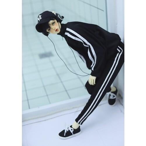 [wamami] Sports Suit Uniform For 1/4 MSD 1/6 1/3 SD DD SD AOD Dolls Dollfie Outfits