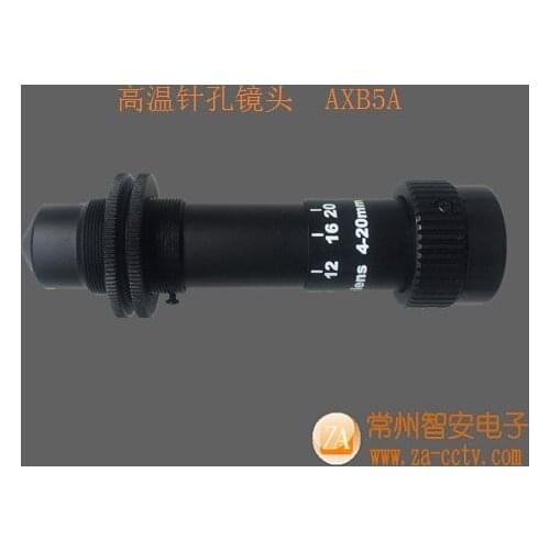 High Temperature Lens Zoom Lens AXB5A 4-20mm High Temperature Lens Industrial Monitoring Mirror