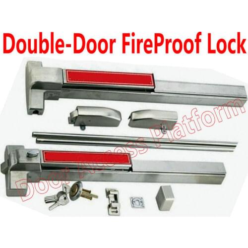 Double-Door Open Lock for Hospital, Office Wooden+Metal+Glass doorframe door push lock KTV lock fire door Emergency bar lock