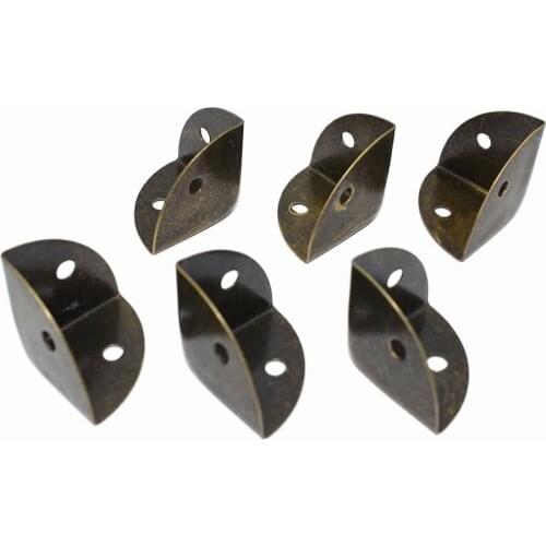 Bronze Metal Corner protection corners,Scrapbook Corner Protector,Metal vintage Box corner,Corner clip for book box corner frame