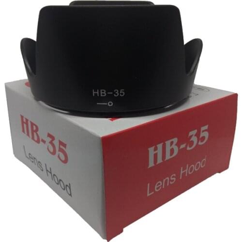 10pcs/lot HB-35 HB35 bayonet Lens Hood for Camera AF-S DX 18-200mm f/3.5-5.6G IF-ED Y451 with package box