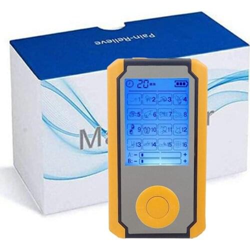 16 Modes Health Care Massager Electric Therapy Body TENS Massage Meridian Acupuncture Instrument Physiotherapy Relaxation