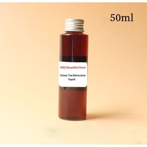 50ml skin care raw material green tea extract moisturizing and oil control 8%, clean and moisturizing