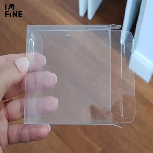 7.5*7.5*1cm Cheap pvc Box for gift//candy/cosmetic/small transparent clear plastic pvc box packing boxes