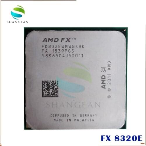 AMD FX-Series FX-8320E FX8320E FX 8320E 3.2GHz Eight-Core CPU Processor FD832EWMW8KHK Socket AM3
