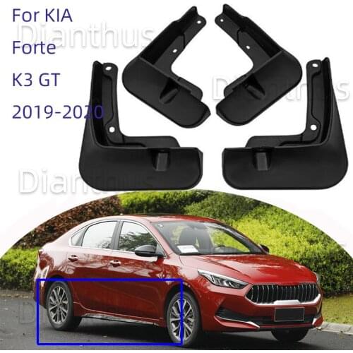 For KIA Forte Cerato K3 GT 2019-2020 Car Mudguard Anti-splash Anti-Fouling Front Rear Fender Accessories