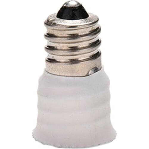 1PC E12 to E14 Lamp Holder Converter Light Lamp Bulb Base Holder Adapter Socket Converter Wholesale High Quality