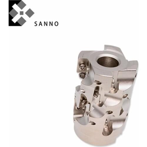 BAP400R TAP16-50 / 63/ 80 / 100mm milling corn milling cutter disc efficient roughing cnc milling cutter for APMT inserts