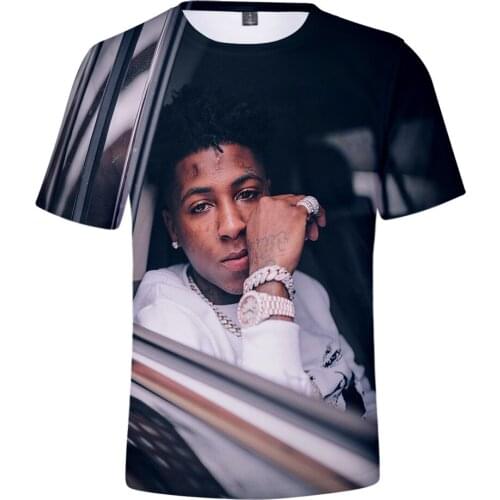 New Arrive Rapper BlueFace 3D T-shirt Men Print Women New Short Sleeve Summer t shirts Hot sale BlueFace 3D t-shirt Mens Tops