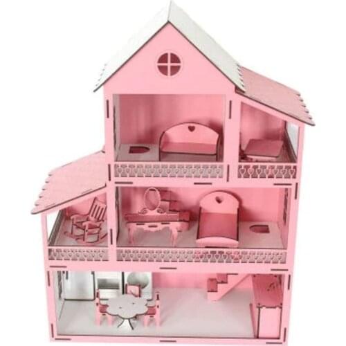 Truth Bookstore DIY Wooden Play House Furniture Toy Gift New Year 2021 Female Child Pattern Baby