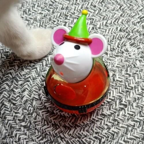 [MPK Pets] Mini Cat Feeder for Greedy Cats, Control Food Intake for Fat Cats, Cat Toy, Cat Exercise Equipment