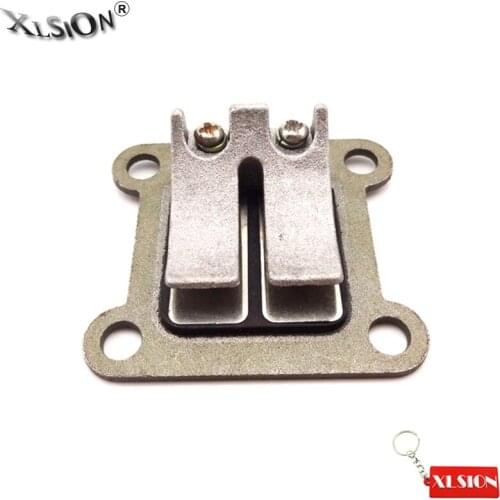 XLSION Aftermarket Reed Valve Plate For 2 stroke Engine 43cc 47cc 49cc Mini Moto Pocket atv Quad Dirt Bike Minimoto Motorcycle