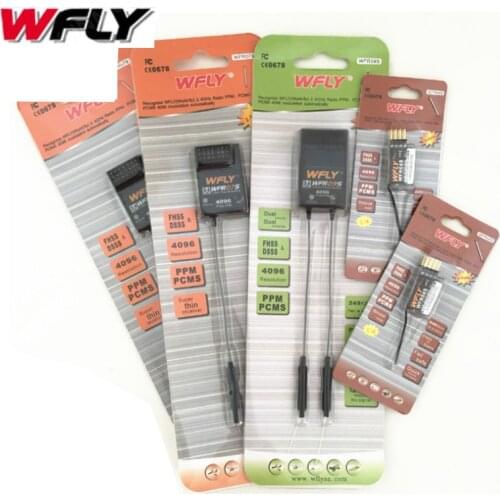WFLY 2.4G Receiver WFR04S WFR06S WFR07S WFR09S for 4CH 6CH 7CH 9CH Remote Control for RC Model Wholesale