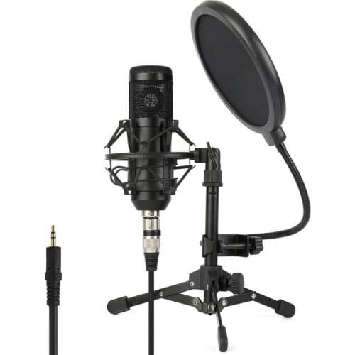 Professional bm 800 Studio Microphone bm800 Condenser Microphone Kits Audio Vocal recording Braodcasting for Computer