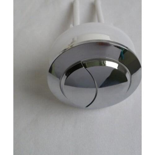 Double Flush Toilet Water Tank Cistern Lid Push Button With 2 Rods 38/48/58mm