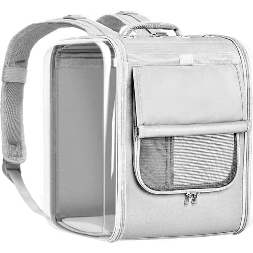 Cat Carrier Backpack Breathable Pet Cat Shoulder Bag Space Capsule Small Dogs Cats Portable Travel Hiking Outdoor Pet Supplies