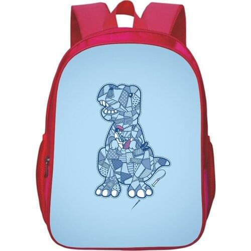 Dinosaur Pattern Backpack School Girl Bag Child School Bag Cartoon Women Travel Bagpack Fashion Casual School Bookbag