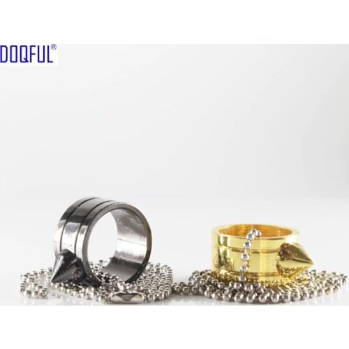 10pcs/lot Survival Tactical Weapons Finger Ring Chain Glass Breaker Self Defense Ornaments Outdoor Safety Tools Coldplay New