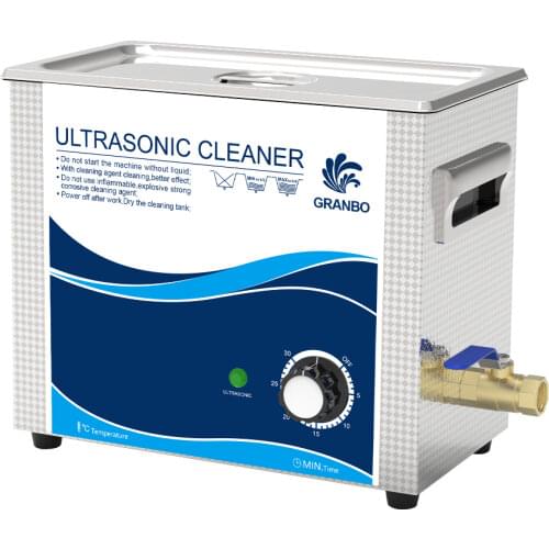 Granbo Mechanical knob Ultrasonic Cleaner 6l 6.5L 180W 110/220V Ultrasonic cleaner dental sonic ultrasonic for Oil Stains