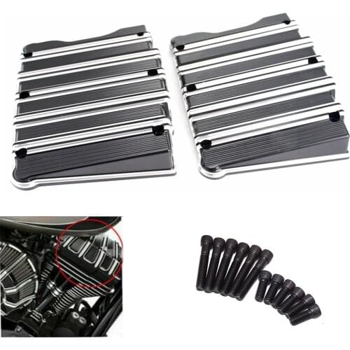 Motorcycle Top Rocker Box Cover For Harley Twin Cam 1999-2017 Dyna Road King Classic Electra Glide Heritage Springer Softail FLS