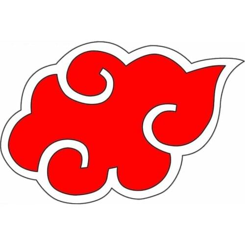 Dawasaru for Akatsuki Sign Vinyl Car Stickers Laptop Windshield Car Door Scratch-proof Waterproof Decal,10cm*8cm