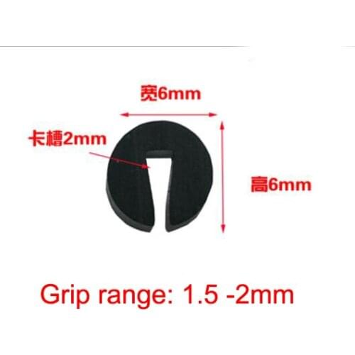 1 Meter U Channel EPDM Moulding Trim Strip Edge Guard Rubber Sealing Strip Weatherstrip Car Door Protector