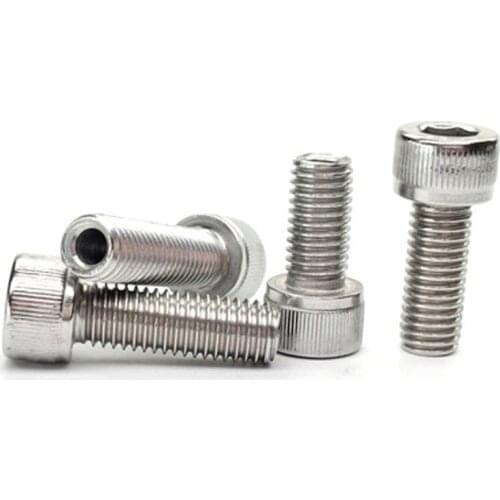 1PCS Hex socket Hollow Screw Through hole Bolts 8.2mm hole Cylindrical head Screws M16