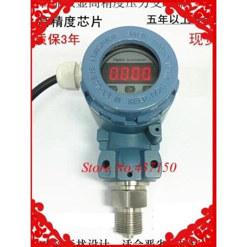 1 PCS x , 2088 LED intelligent digital pressure sensor 0-10V output diffused silicon pressure sensor