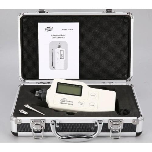 2020 GM63A Digital Vibration Meters Vibrometer Meter Device Measures Handheld Analyzer Tester Analyzer Gauge High Precision