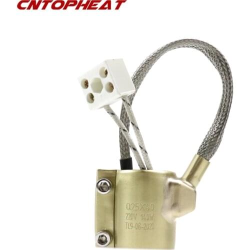 25mmx40mm 220v 140w Electric Barrel Heater Injection Heater Heating Element Brass Copper Band Heater