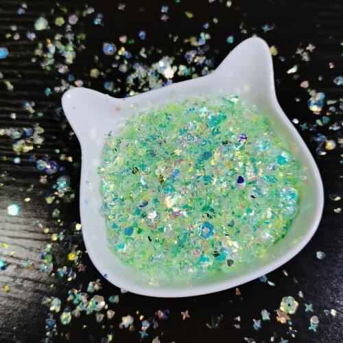 30g/Opp Sping Green Sequins RAINBOW BRIGHT Cutting Dies Scrapbook Diary Decoration Stencil Ebossing Template DIY Maker Albums