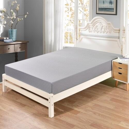 40S 100% Coton Yarn Dyed Stripe Bed Sheet with Elastic Band Non Slip Twin Queen King Home Hotel Fitted Sheet A Piece #319