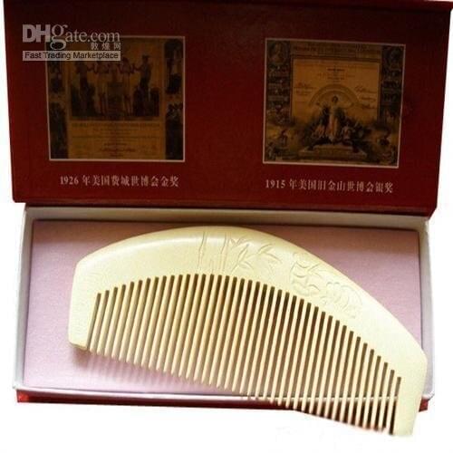 Perfect!top grade boxwood handwork carve a good gift for business or friends-diao ke jing di