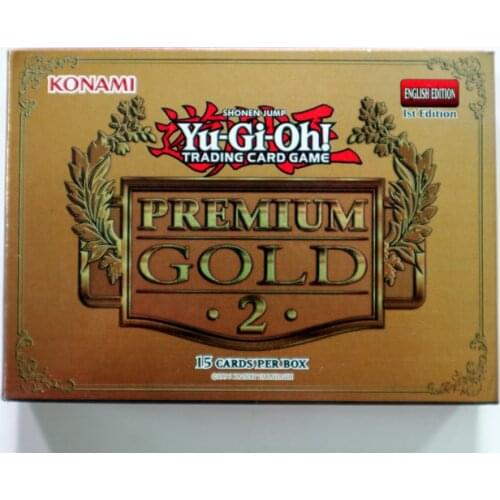 KONAMI Yugioh Card PGLD2 English Edition Premium Gold: Return of The Bling New Box