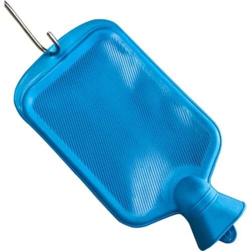 E65F Enema Kit – Enema Bag– Long Silicone Hose – 5 Multi-Size Reusable Tips – Controlled Water Flow – for Colon Detox Cleanse