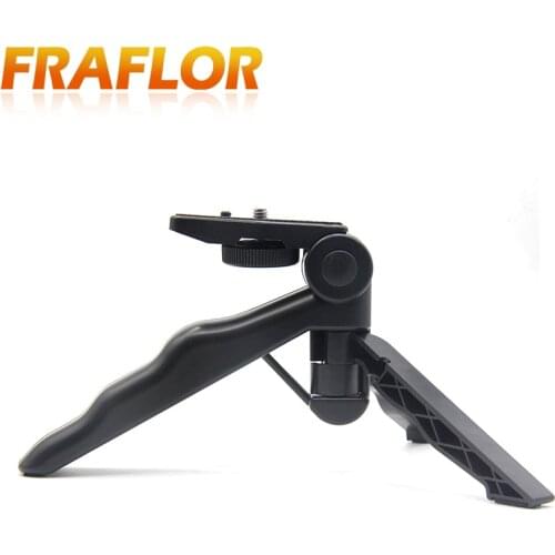 Mini Portable Folding Table Tripod Beauty Leg 3-Tripod Macro Frame Desktop Three Tripod Bracket with Ball Head for Canon Nikon