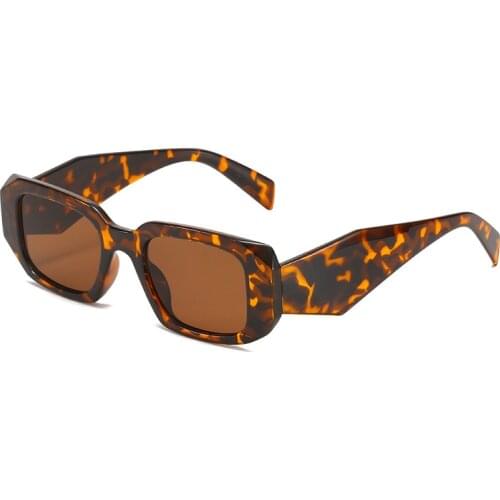 Fashion Lente Tons Small Frame Rectangle Sunglasses Hip Hop Gafas De Sol Driving Goggle Womens Glasses Man Designer Eyewear