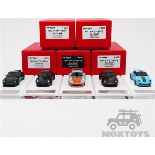 MY64 1:64 Gunther Werks GW 400R Resin Model Car